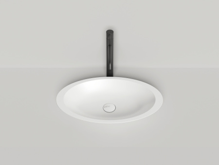 Раковина из искусственного камня S-Sense Salini CALLISTA 1101102G 60х40 накладная цвет белый без отверстий под смеситель